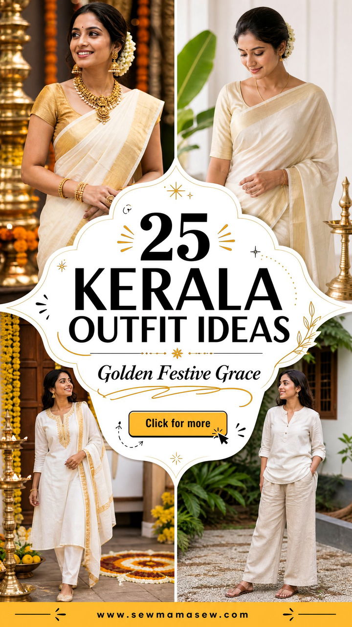 25 Kerala Outfit Ideas for Weddings Festivals and Travel - 25 Kerala Outfit Ideas for Weddings, Festivals, and Travel