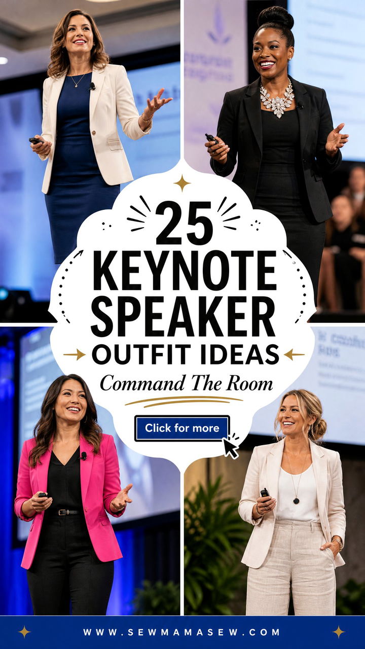 25 Keynote Speaker Outfit Ideas for Confident Stage Presence - 25 Keynote Speaker Outfit Ideas for Confident Stage Presence