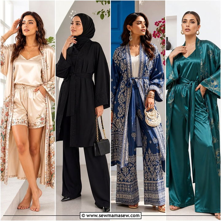 25 Kimono Matching Set Outfit Ideas For Chic Vacation Looks