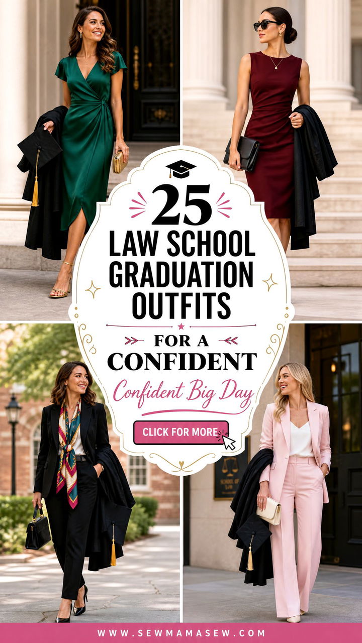 25 Law School Graduation Outfits for a Confident Big Day - 25 Law School Graduation Outfits for a Confident Big Day
