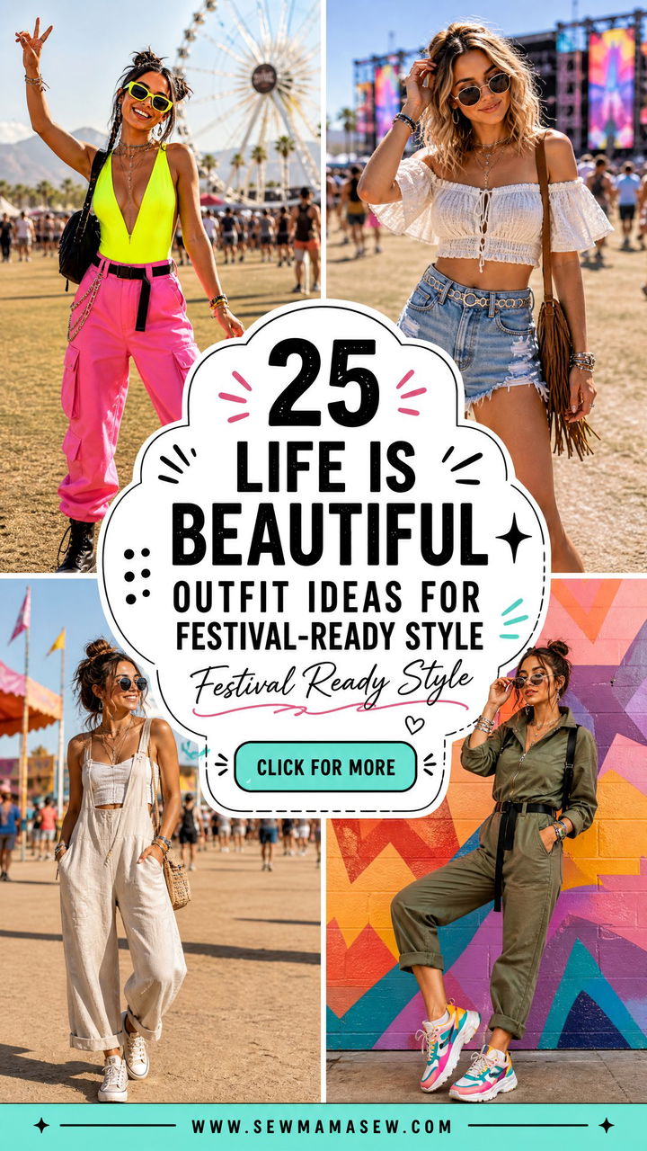 25 Life Is Beautiful Outfit Ideas for Festival-Ready Style - 25 Life Is Beautiful Outfit Ideas for Festival-Ready Style