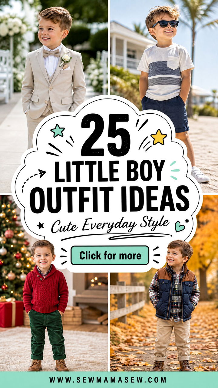 25 Little Boy Outfit Ideas For Cute Everyday Style - 25 Little Boy Outfit Ideas For Cute Everyday Style