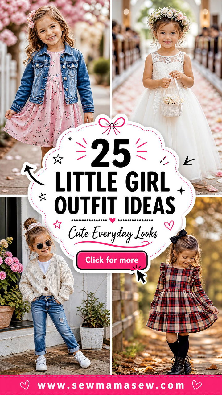 25 Little Girl Outfit Ideas For Cute Everyday Looks - 25 Little Girl Outfit Ideas For Cute Everyday Looks