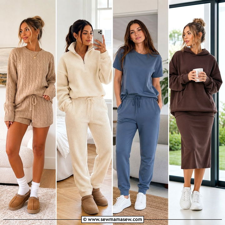 25 Loungewear Matching Set Outfit Ideas for Cozy Chic Days