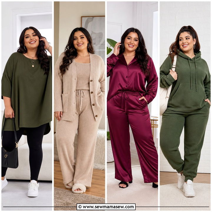 25 Loungewear Outfit Ideas Plus Size for Confident Comfort