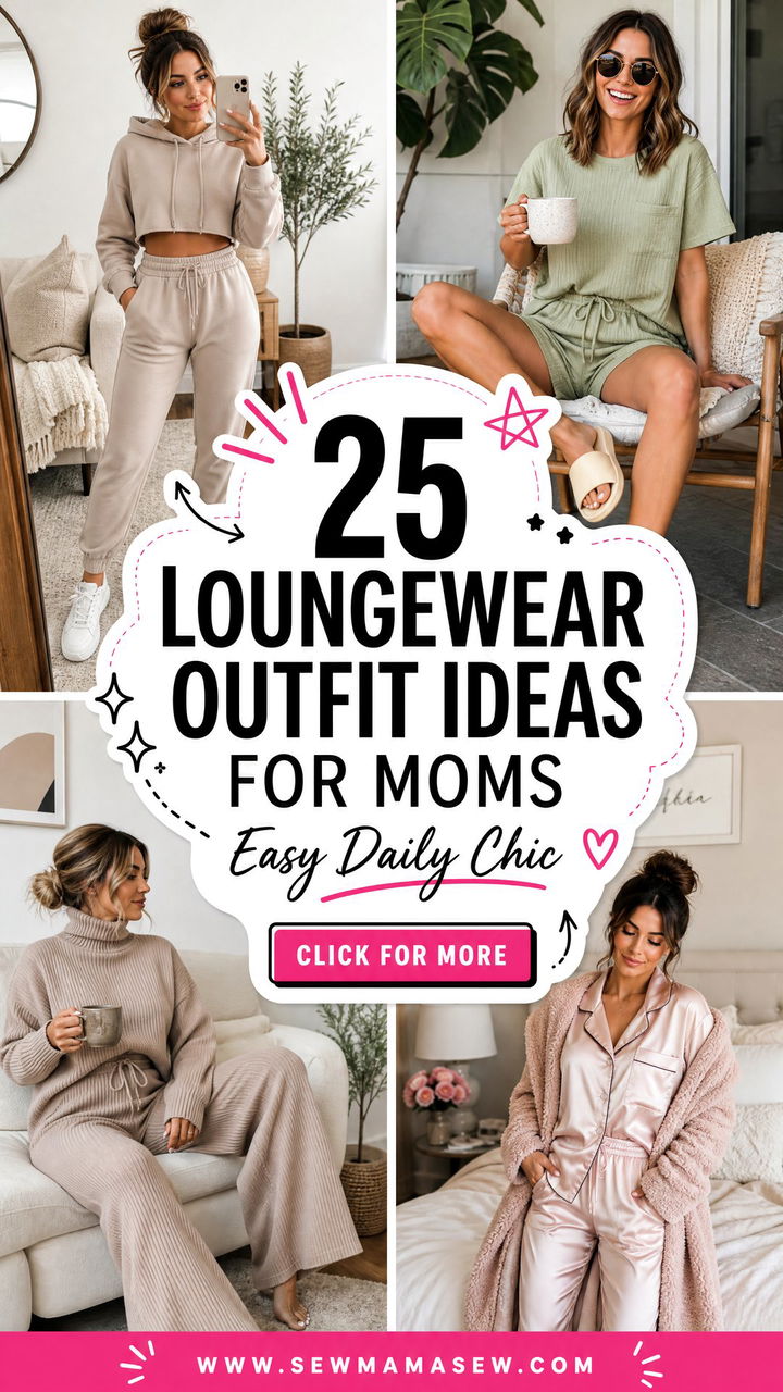 25 Loungewear Outfit Ideas for Moms to Feel Chic Daily - 25 Loungewear Outfit Ideas for Moms to Feel Chic Daily