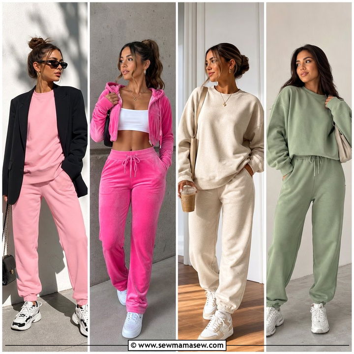 25 Matching Sweatsuit Outfit Ideas for Cozy Street Style