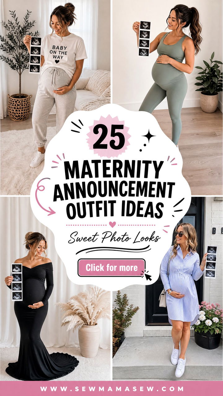 25 Maternity Announcement Outfit Ideas for Sweet Photos - 25 Maternity Announcement Outfit Ideas for Sweet Photos