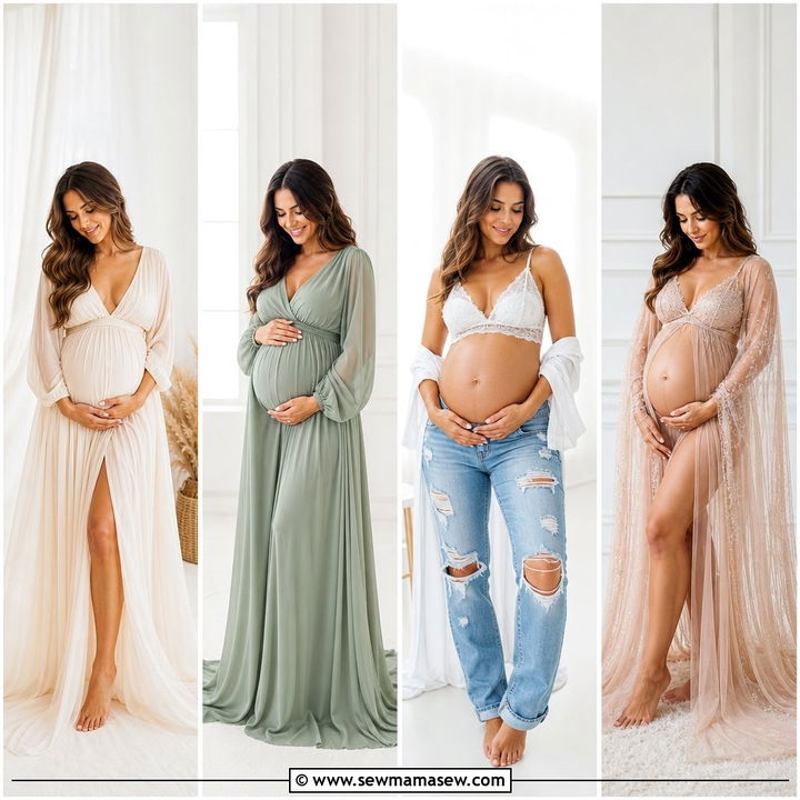 25 Maternity Outfit Ideas for Photoshoot-Ready Glow Looks