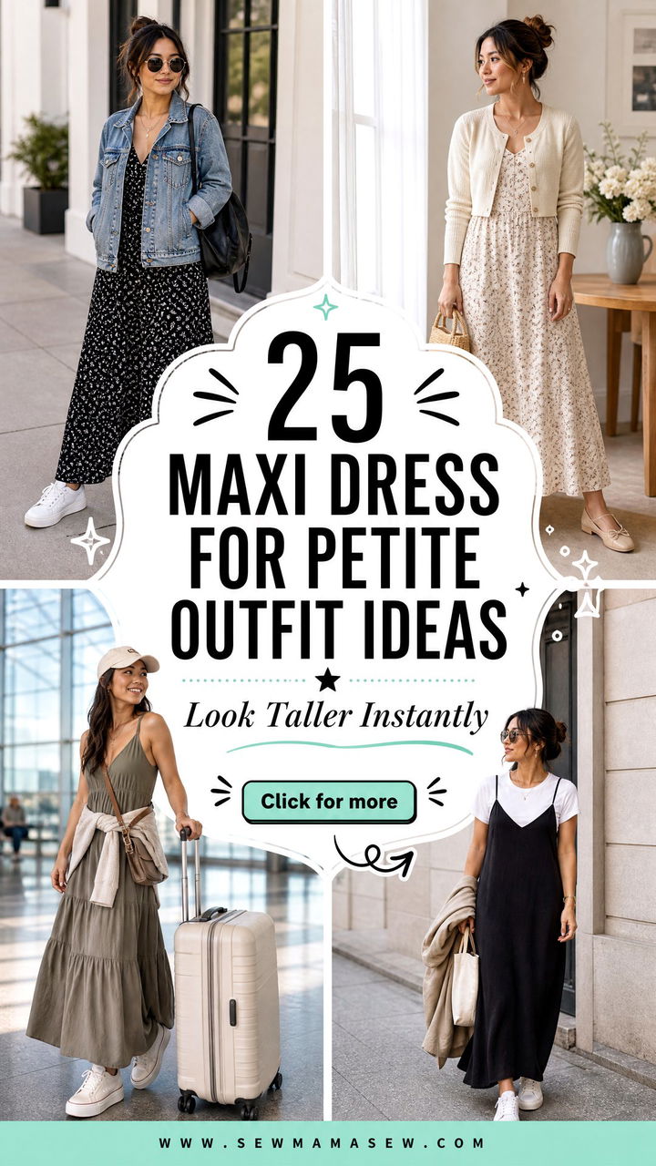 25 Maxi Dress for Petite Outfit Ideas to Look Taller - 25 Maxi Dress for Petite Outfit Ideas to Look Taller