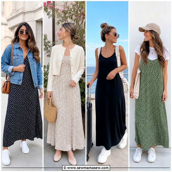 25 Maxi Dress for Petite Outfit Ideas to Look Taller