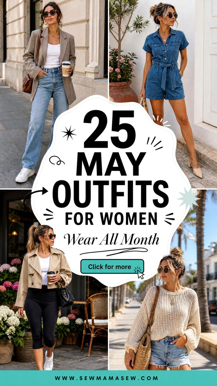 25 May Outfits for Women to Wear All Month Long - 25 May Outfits for Women to Wear All Month Long