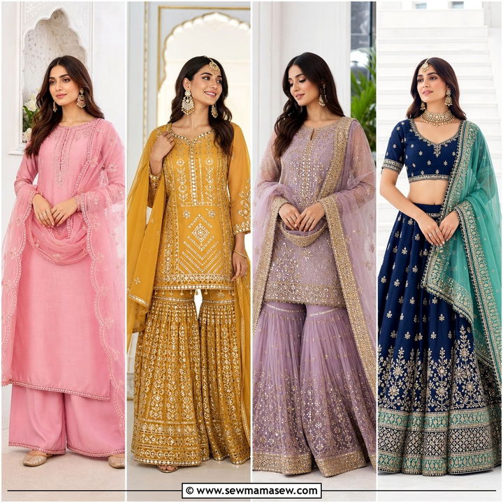 25 Mehndi Outfit Ideas 2026 for Stunning Celebration Looks
