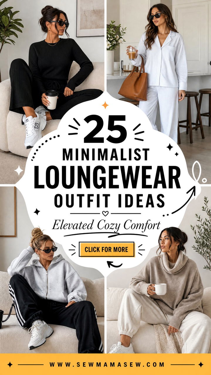 25 Minimalist Loungewear Outfit Ideas for Elevated Comfort - 25 Minimalist Loungewear Outfit Ideas for Elevated Comfort