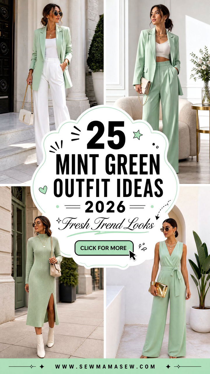 25 Mint Green Outfit Ideas 2026 for Fresh Trend Looks - 25 Mint Green Outfit Ideas 2026 for Fresh Trend Looks