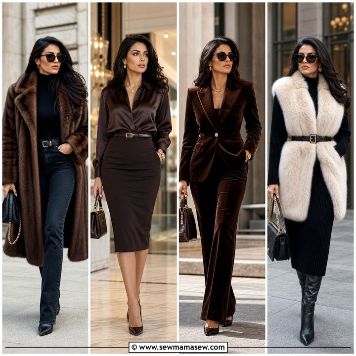 25 Mob Wife Outfits for Women Over 40 for Luxe 2026 Style