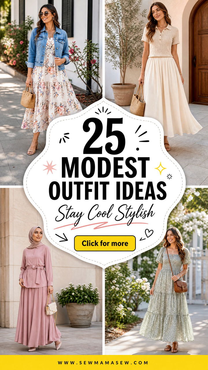 25 Modest Outfit Ideas for Humid Weather to Stay Cool - 25 Modest Outfit Ideas for Humid Weather to Stay Cool
