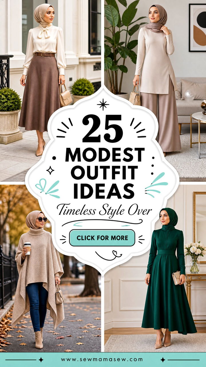 25 Modest Outfit Ideas for Women Over 60 With Timeless Style - 25 Modest Outfit Ideas for Women Over 60 With Timeless Style