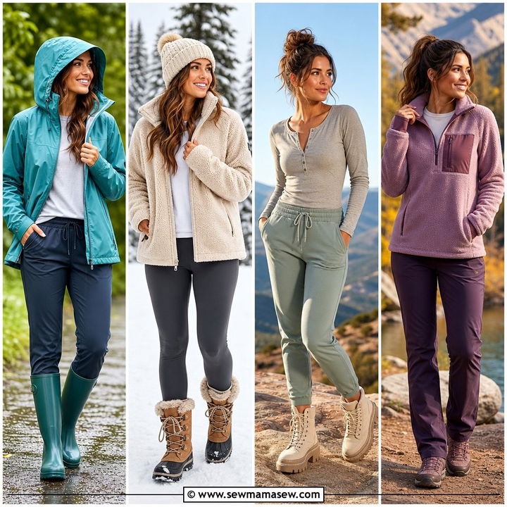 25 Modest Outfit Ideas for Mountain Trip: Cozy Trail Looks