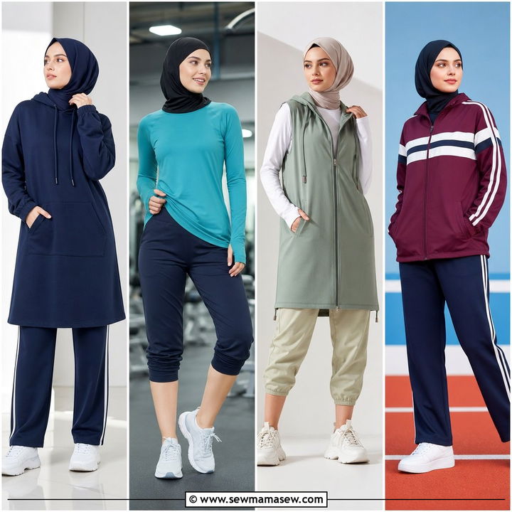 25 Modest Running Outfit Ideas With Hijab: Breathable Looks