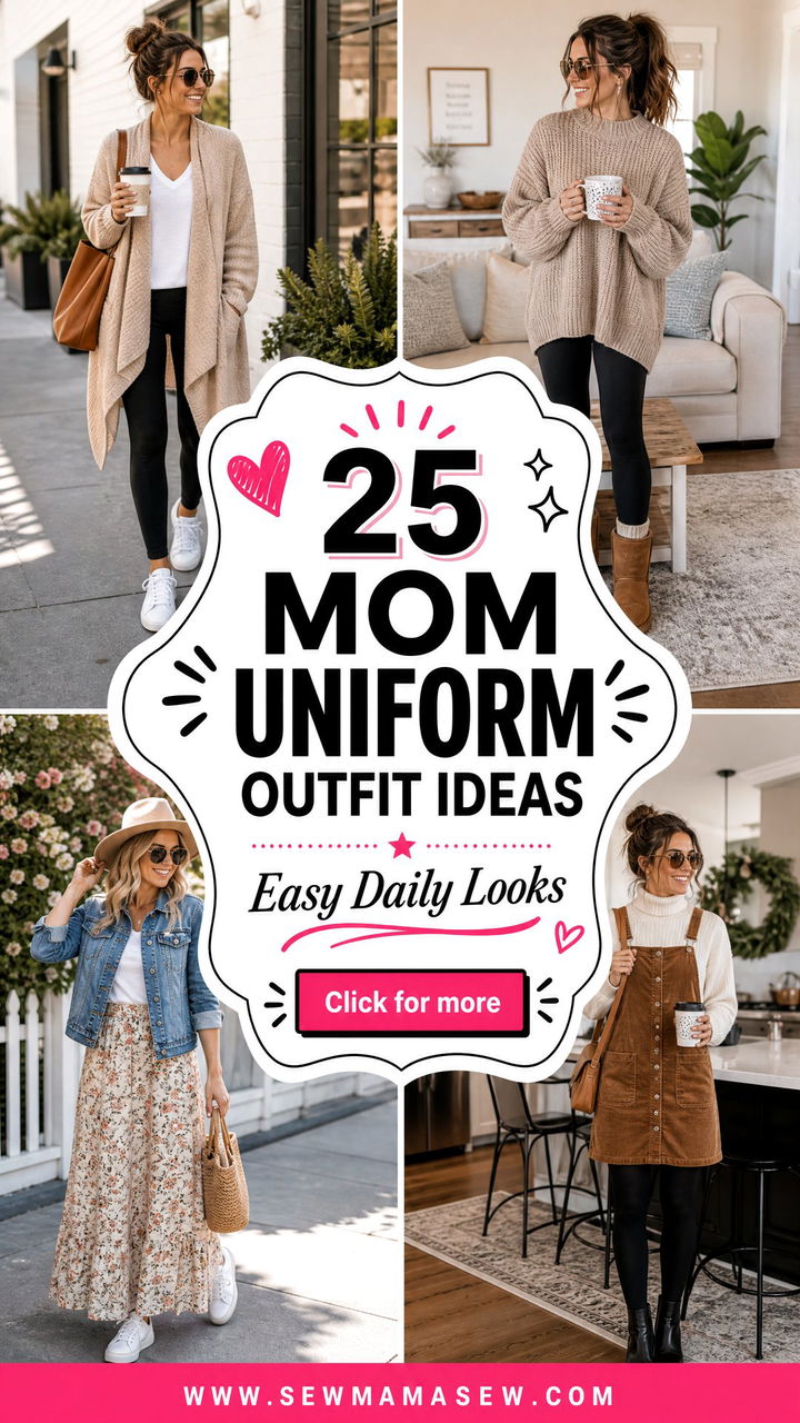 25 Mom uniform outfit ideas Easy Daily Looks for Busy Days - 25 Mom uniform outfit ideas: Easy Daily Looks for Busy Days