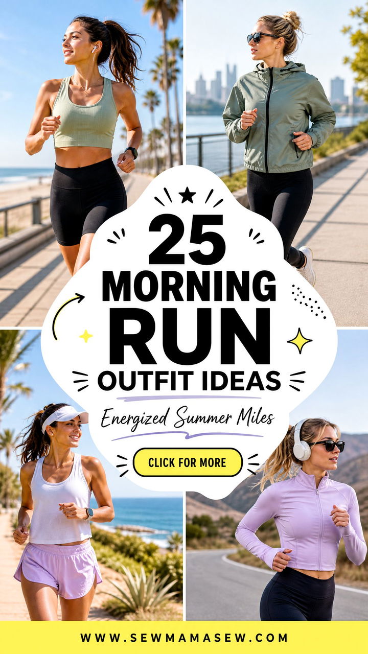 25 Morning Run Outfit Ideas for Energized Summer Miles - 25 Morning Run Outfit Ideas for Energized Summer Miles