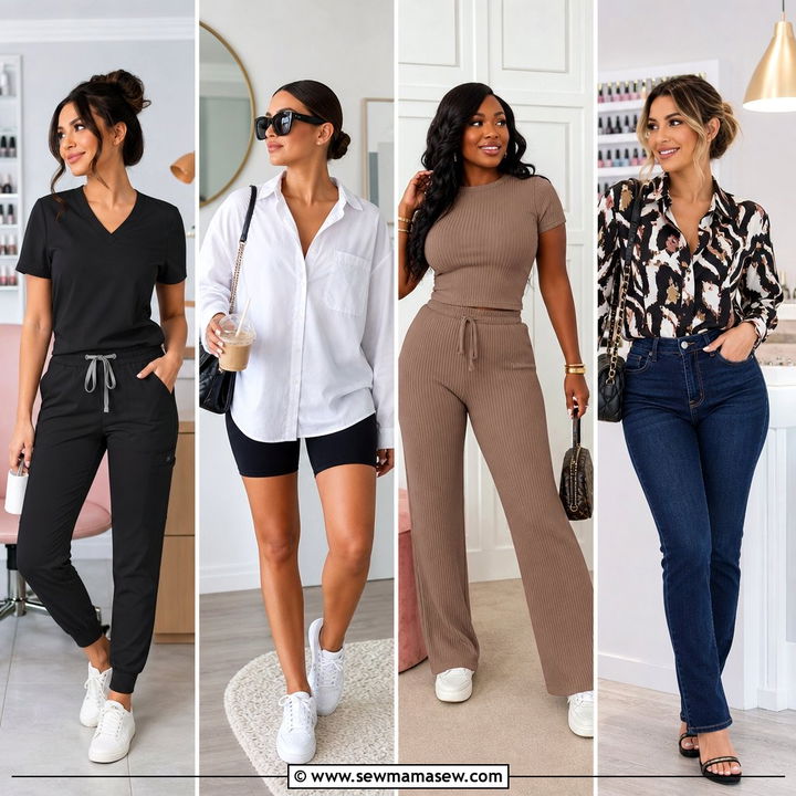 25 Nail tech outfit ideas Cute Comfy Looks for Salon Days