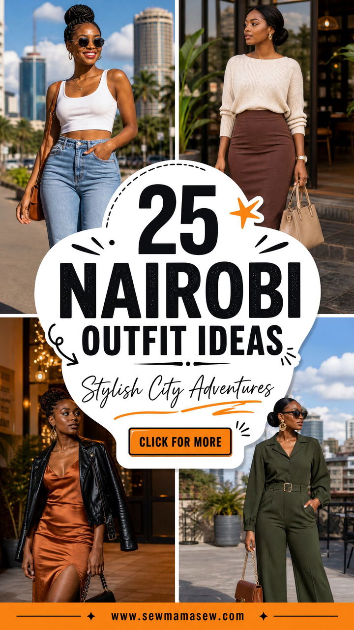 25 Nairobi Outfit Ideas for Stylish City Adventures - 25 Nairobi Outfit Ideas for Stylish City Adventures