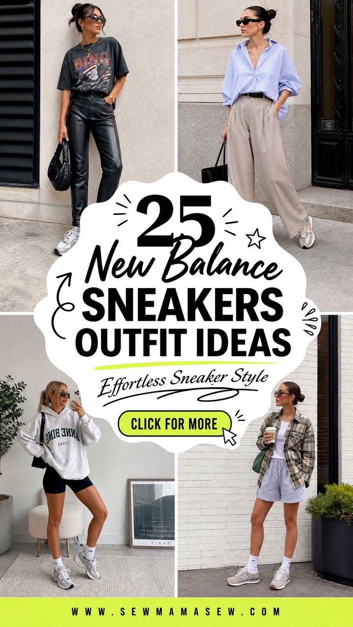 25 New Balance Sneakers Outfit Ideas for Effortless Style - 25 New Balance Sneakers Outfit Ideas for Effortless Style