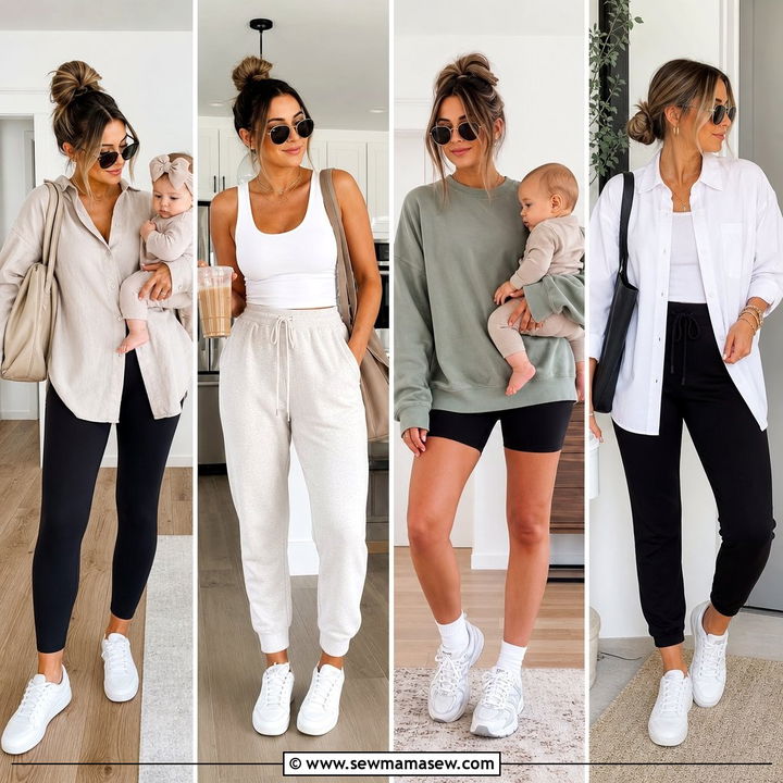 25 New Mom Outfit Ideas for Comfy, Confident Days