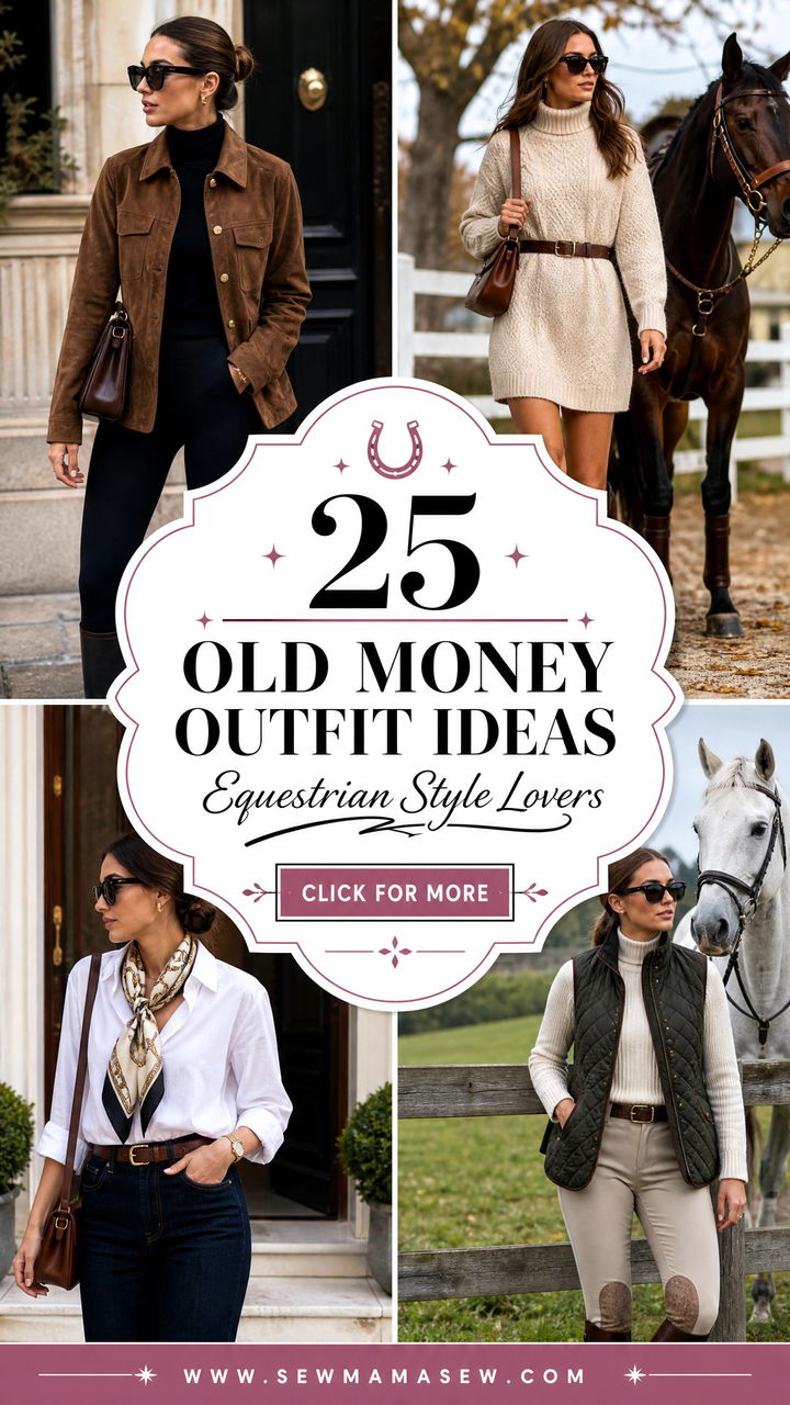 25 Old Money Outfit Ideas Equestrian Style Lovers Need - 25 Old Money Outfit Ideas Equestrian Style Lovers Need