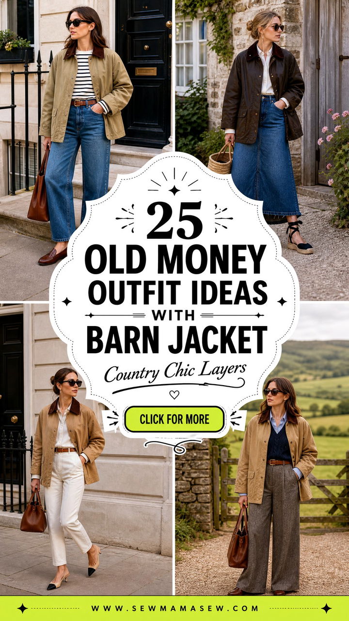 25 Old Money Outfit Ideas With Barn Jacket Country Chic - 25 Old Money Outfit Ideas With Barn Jacket: Country Chic