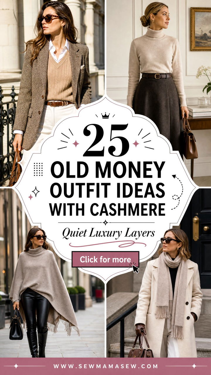 25 Old Money Outfit Ideas With Cashmere Quiet Luxury - 25 Old Money Outfit Ideas With Cashmere: Quiet Luxury
