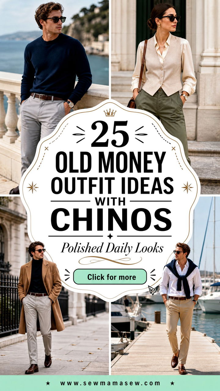 25 Old Money Outfit Ideas With Chinos Polished Looks - 25 Old Money Outfit Ideas With Chinos: Polished Looks