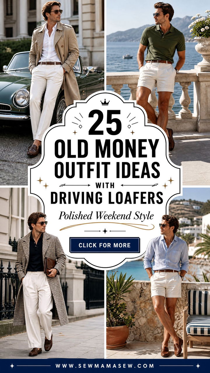 25 Old Money Outfit Ideas With Driving Loafers Polished Looks - 25 Old Money Outfit Ideas With Driving Loafers: Polished Looks