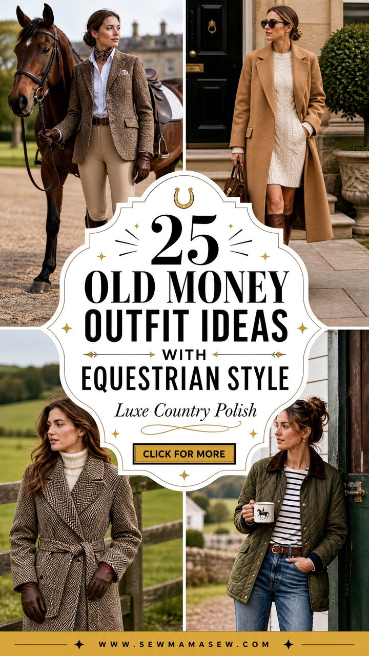 25 Old Money Outfit Ideas With Equestrian Style Luxe Looks - 25 Old Money Outfit Ideas With Equestrian Style: Luxe Looks