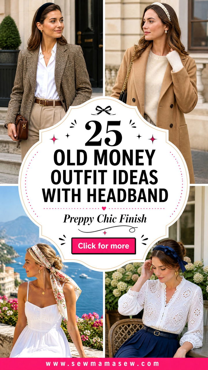 25 Old Money Outfit Ideas With Headband Preppy Chic - 25 Old Money Outfit Ideas With Headband: Preppy Chic
