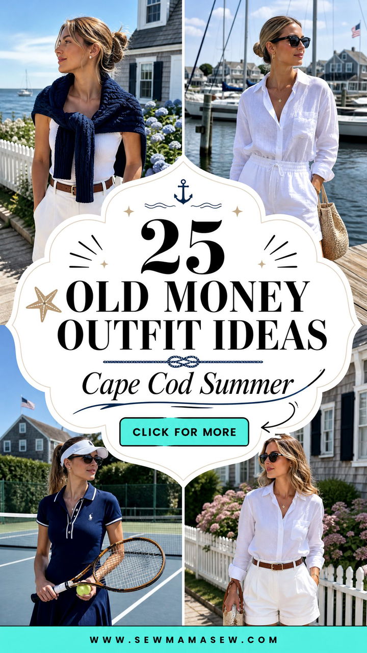 25 Old Money Outfit Ideas for Cape Cod Summer Style - 25 Old Money Outfit Ideas for Cape Cod Summer Style