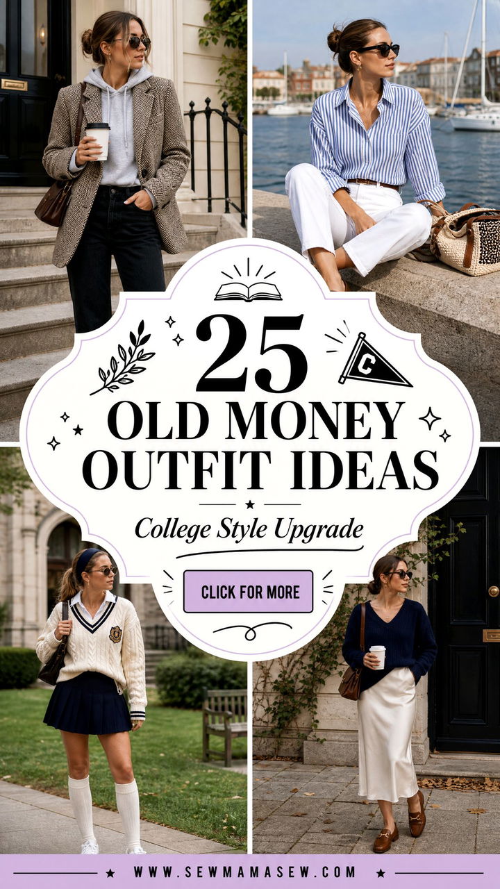 25 Old Money Outfit Ideas for College Style Upgrade - 25 Old Money Outfit Ideas for College Style Upgrade