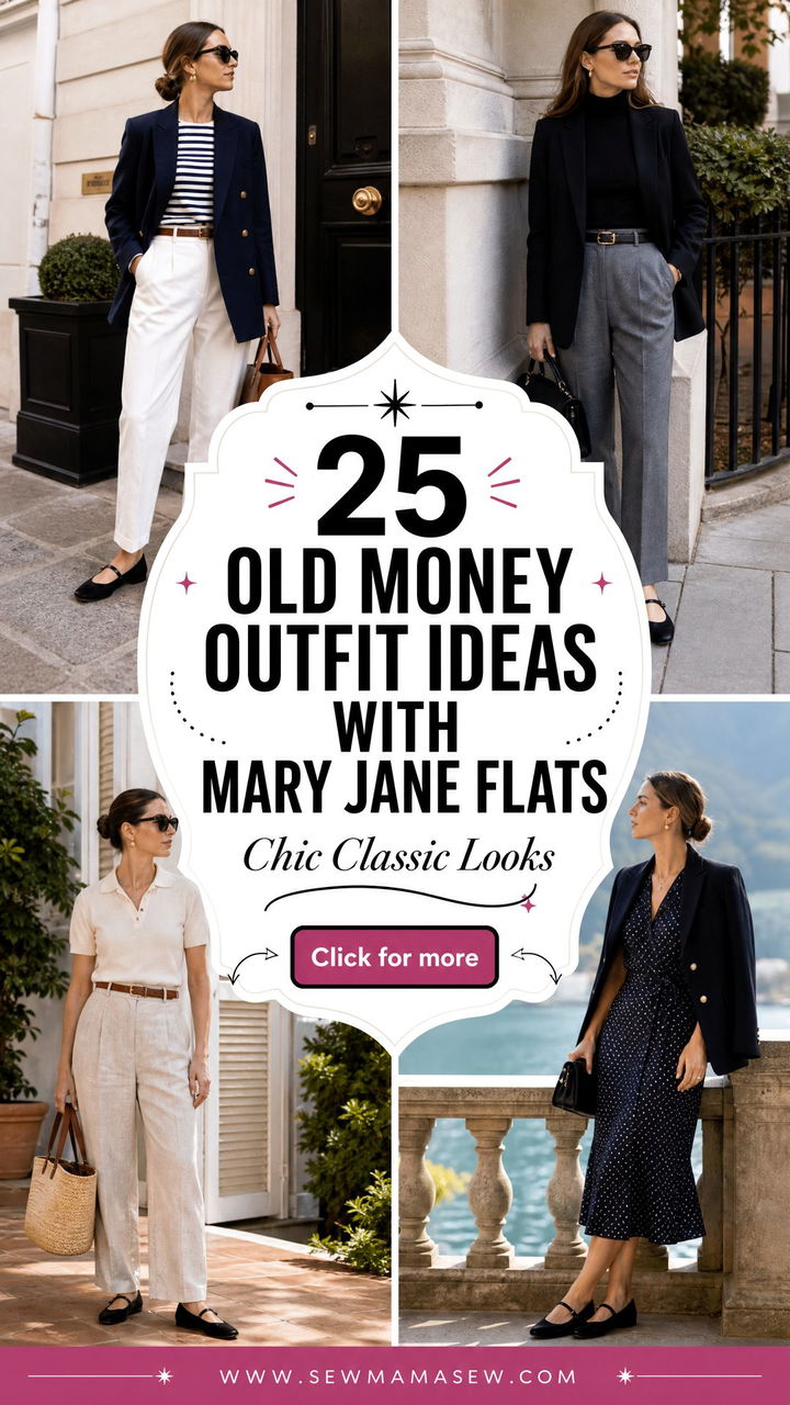 25 Old money outfit ideas with Mary Jane flats for Chic Looks - 25 Old money outfit ideas with Mary Jane flats for Chic Looks