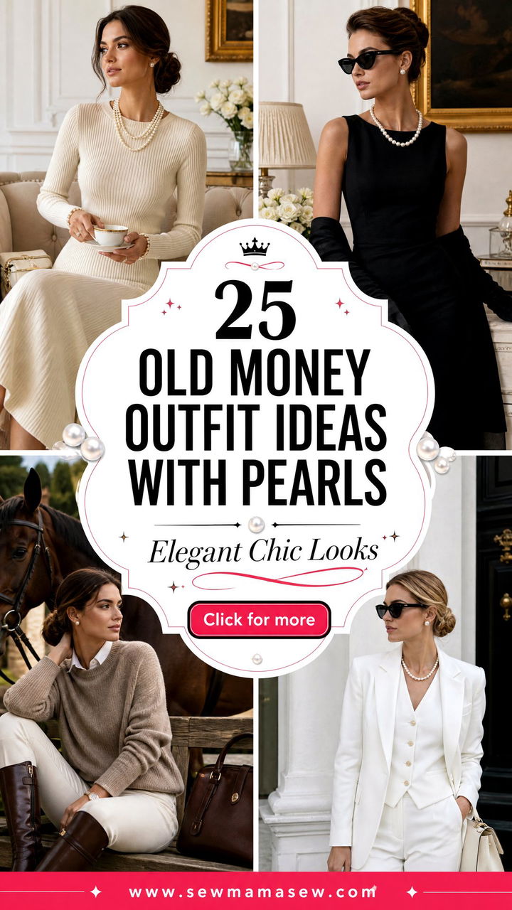 25 Old money outfit ideas with pearls for Elegant Chic Looks - 25 Old money outfit ideas with pearls for Elegant Chic Looks
