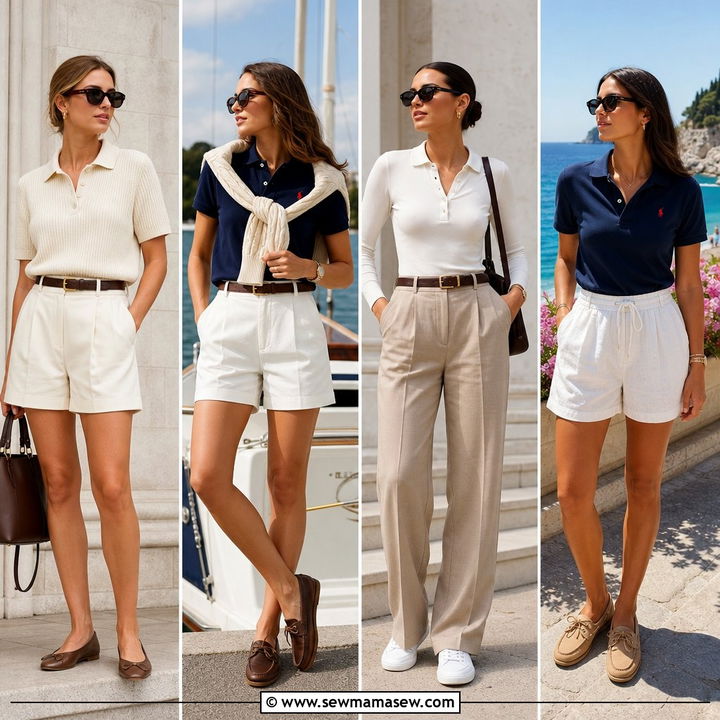 25 Old Money Outfit Ideas With Polo Shirt for Preppy Looks
