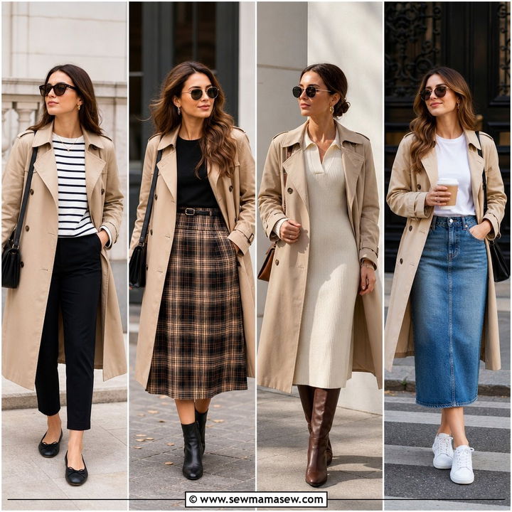 25 Old Money Outfit Ideas With Trench Coat for Timeless Fall
