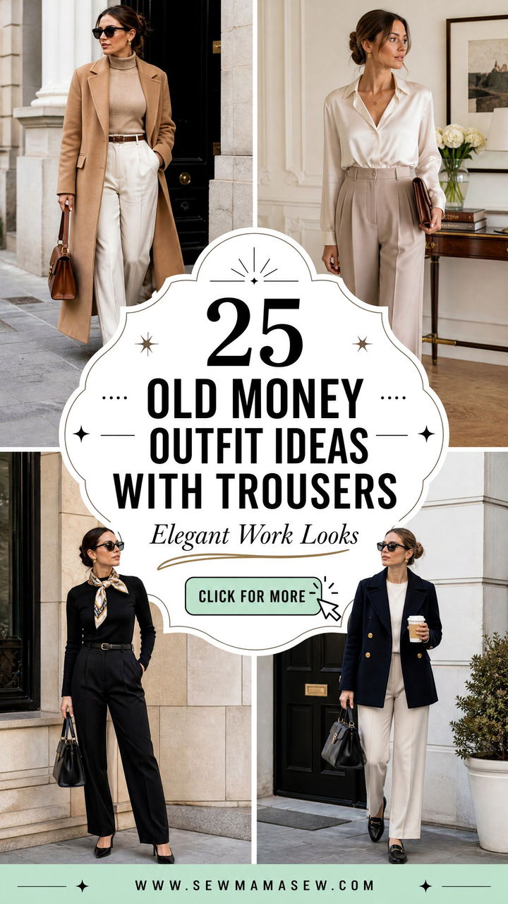 25 Old money outfit ideas with trousers for Elegant Work Looks - 25 Old money outfit ideas with trousers for Elegant Work Looks