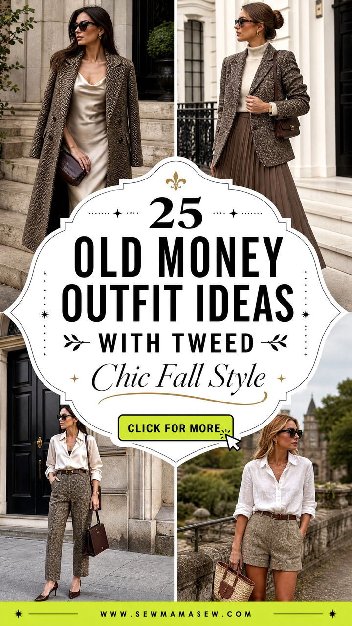 25 Old money outfit ideas with tweed for Chic Fall Style - 25 Old money outfit ideas with tweed for Chic Fall Style