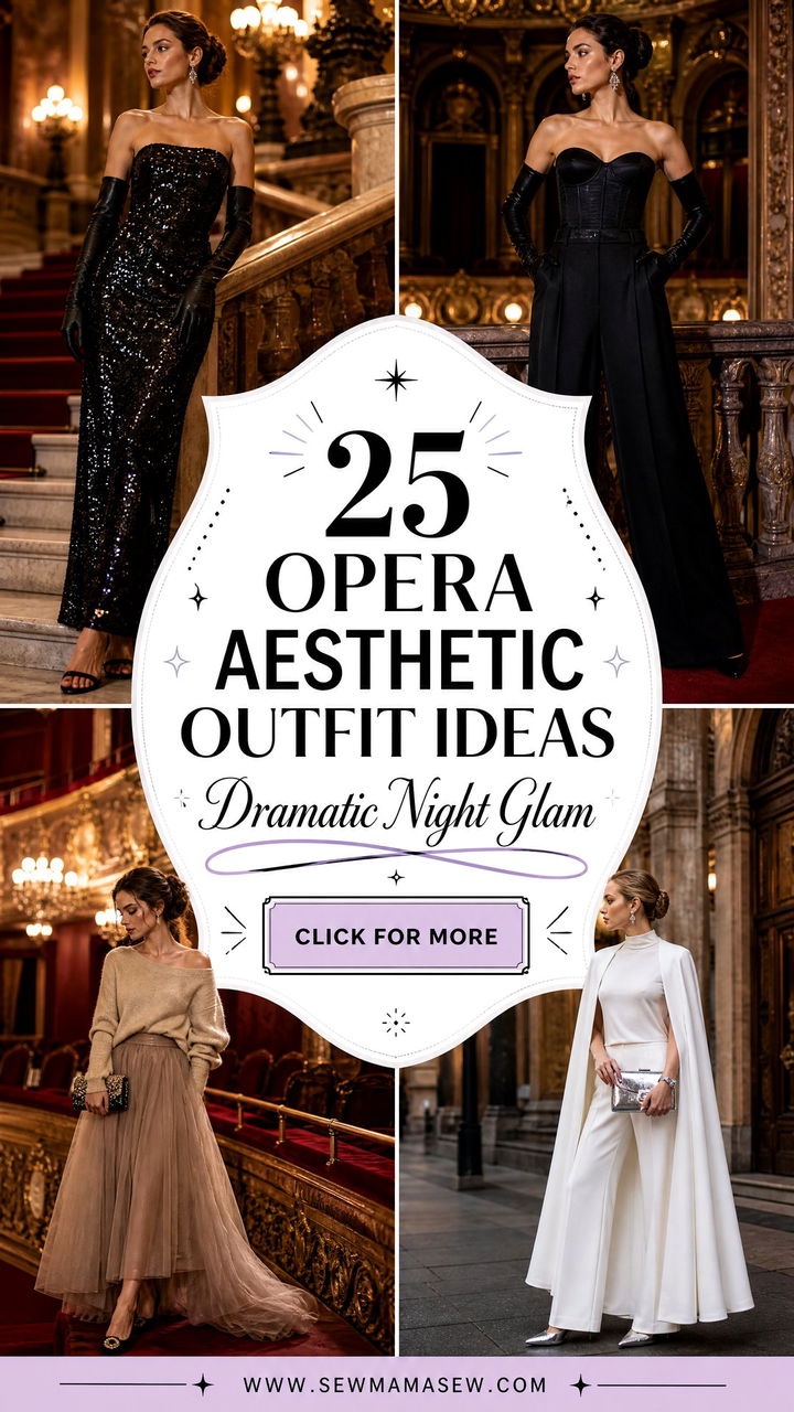 25 Opera Aesthetic Outfit Ideas 2026 for Dramatic Style - 25 Opera Aesthetic Outfit Ideas 2026 for Dramatic Style