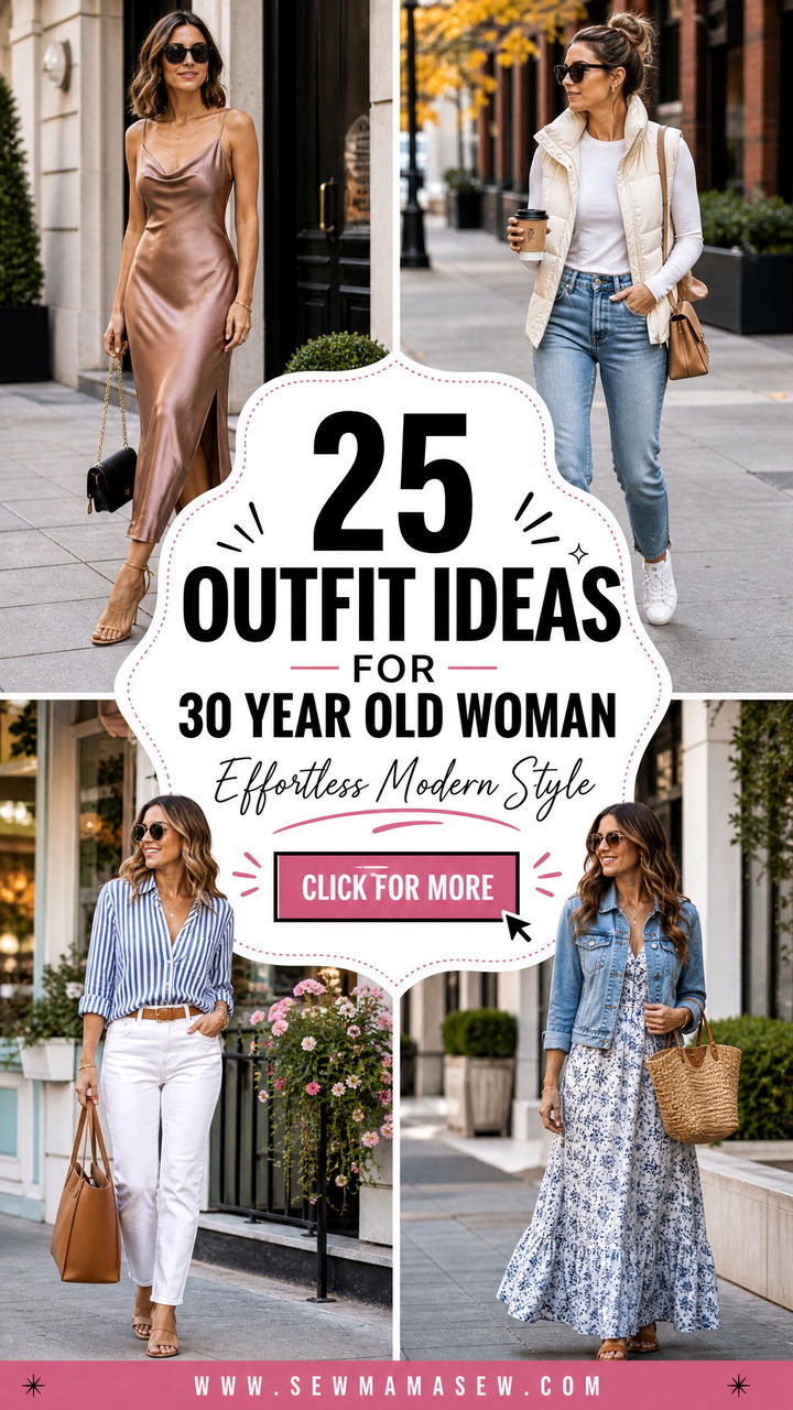 25 Outfit Ideas for 30 Year Old Woman to Look Effortless - 25 Outfit Ideas for 30 Year Old Woman to Look Effortless