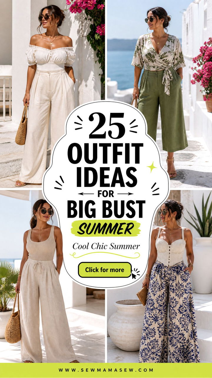 25 Outfit Ideas for Big Bust Summer That Feel Cool and Chic - 25 Outfit Ideas for Big Bust Summer That Feel Cool and Chic