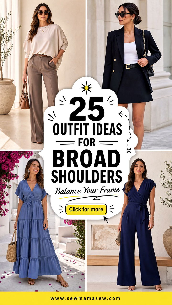 25 Outfit Ideas for Broad Shoulders to Balance Your Frame - 25 Outfit Ideas for Broad Shoulders to Balance Your Frame