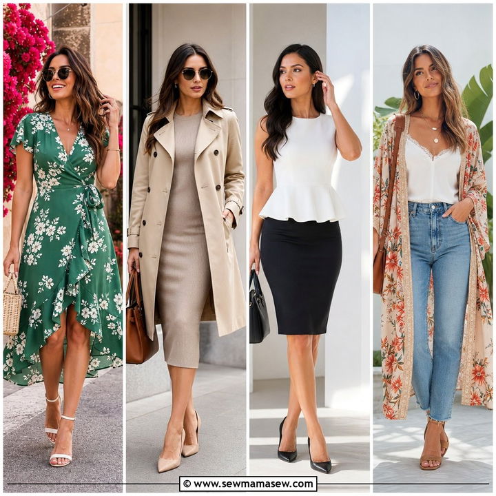25 Outfit Ideas for Curvy Lower Body That Balance Shape